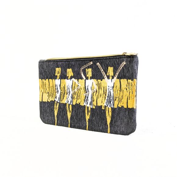 NWOT Ipsy Artistic Print Cosmetic / Makeup Pouch - Picture 1 of 6